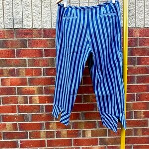 Liz Golf Michaela Capris Liz Claiborne Pinstripe Stretchy Preppy Golf Sailing